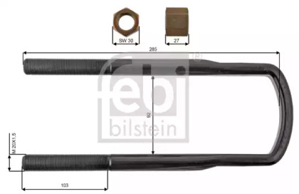 Стремянка рессоры FEBI BILSTEIN 39172