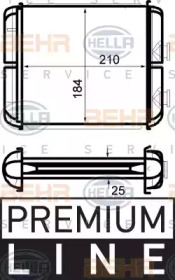 Теплообменник BEHR HELLA SERVICE 8FH 351 024-271