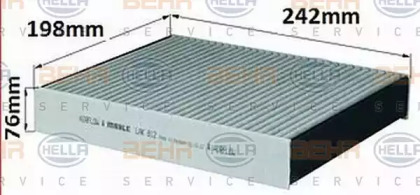 Фильтр BEHR HELLA SERVICE 8FL 351 029-401