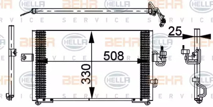 Конденсатор BEHR HELLA SERVICE 8FC 351 037-271