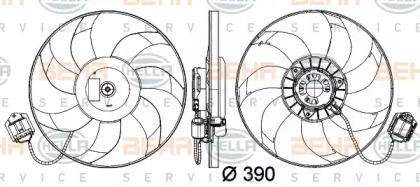 Вентилятор BEHR HELLA SERVICE 8EW 351 041-461