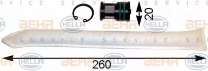 Осушитель BEHR HELLA SERVICE 8FT 351 193-101