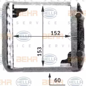 Теплообменник BEHR HELLA SERVICE 8FH 351 311-371