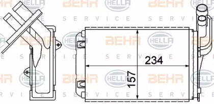 Теплообменник BEHR HELLA SERVICE 8FH 351 311-631