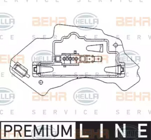 Регулятор BEHR HELLA SERVICE 5HL 351 321-131