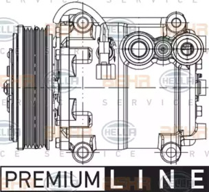 Компрессор BEHR HELLA SERVICE 8FK 351 334-341