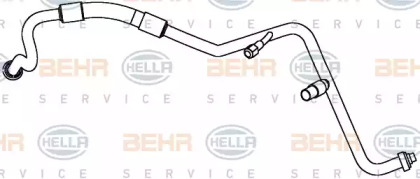 Шлангопровод BEHR HELLA SERVICE 9GS 351 338-151