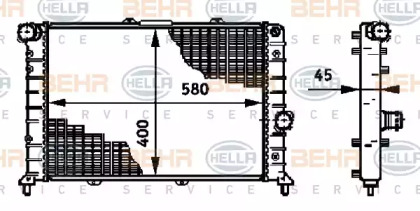 Теплообменник BEHR HELLA SERVICE 8MK 376 719-261