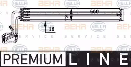 Теплообменник BEHR HELLA SERVICE 8MO 376 726-301