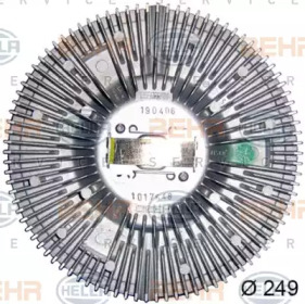 Сцепление BEHR HELLA SERVICE 8MV 376 727-111