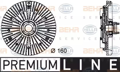 Сцепление BEHR HELLA SERVICE 8MV 376 732-031