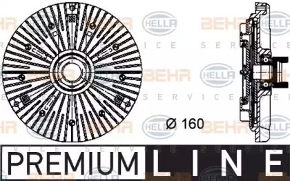 Сцепление BEHR HELLA SERVICE 8MV 376 732-111