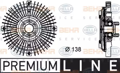 Сцепление BEHR HELLA SERVICE 8MV 376 732-211