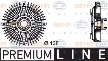 Сцепление BEHR HELLA SERVICE 8MV 376 732-231