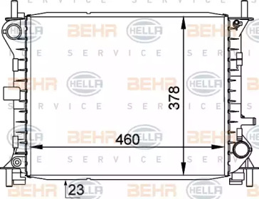 Теплообменник BEHR HELLA SERVICE 8MK 376 754-771