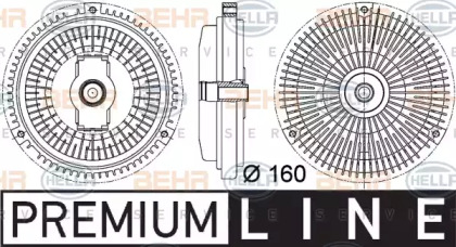 Сцепление BEHR HELLA SERVICE 8MV 376 757-331