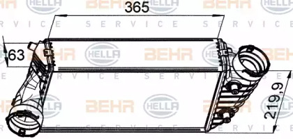 Теплообменник BEHR HELLA SERVICE 8ML 376 765-471