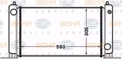 Теплообменник BEHR HELLA SERVICE 8MK 376 767-721