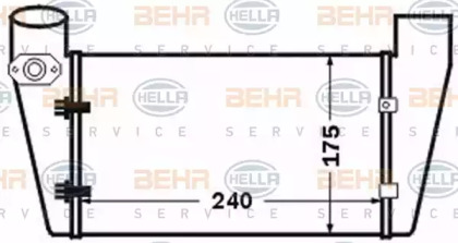 Теплообменник BEHR HELLA SERVICE 8ML 376 776-071