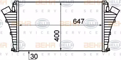 Теплообменник BEHR HELLA SERVICE 8ML 376 899-151