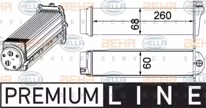 Теплообменник BEHR HELLA SERVICE 8ML 376 924-101