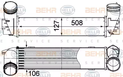 Теплообменник BEHR HELLA SERVICE 8ML 376 988-084