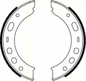 Комлект тормозных накладок TRISCAN 8100 20002