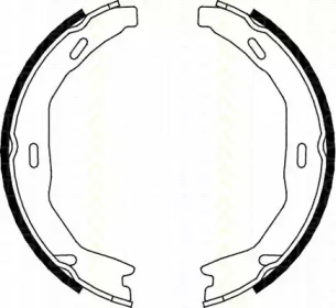 Комлект тормозных накладок TRISCAN 8100 23029