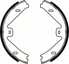 Комлект тормозных накладок TRISCAN 8100 23033