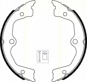 Комлект тормозных накладок TRISCAN 8100 40009