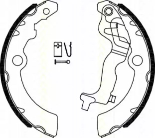 Комлект тормозных накладок TRISCAN 8100 69005