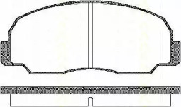 Комплект тормозных колодок TRISCAN 8110 10834