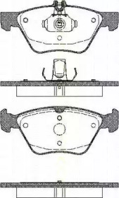 Комплект тормозных колодок TRISCAN 8110 23014