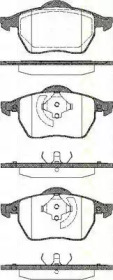 Комплект тормозных колодок TRISCAN 8110 29005
