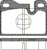 Комплект тормозных колодок TRISCAN 8110 29158