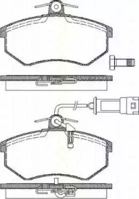Комплект тормозных колодок TRISCAN 8110 29987