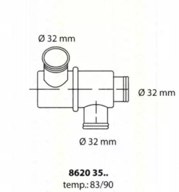 Термостат TRISCAN 8620 3583