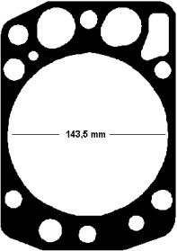 Прокладкa ELRING 896.510