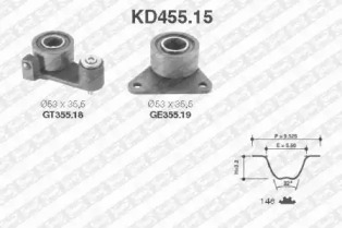 Ременный комплект SNR KD455.15