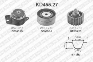 Ременный комплект SNR KD455.27