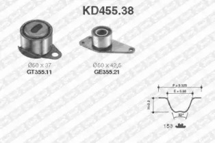 Ременный комплект SNR KD455.38