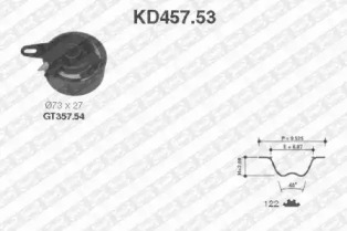 Ременный комплект SNR KD457.53