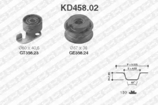 Ременный комплект SNR KD458.02