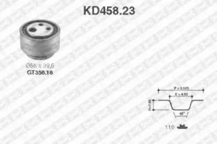 Ременный комплект SNR KD458.23