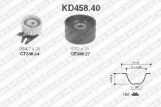 Ременный комплект SNR KD458.40