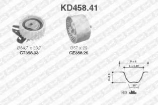 Ременный комплект SNR KD458.41