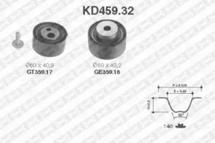 Ременный комплект SNR KD459.32