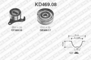 Ременный комплект SNR KD469.08