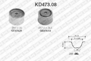 Ременный комплект SNR KD473.08