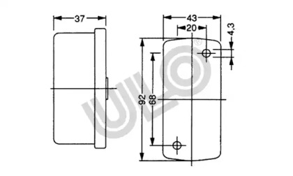 Фонарь ULO 3321-01